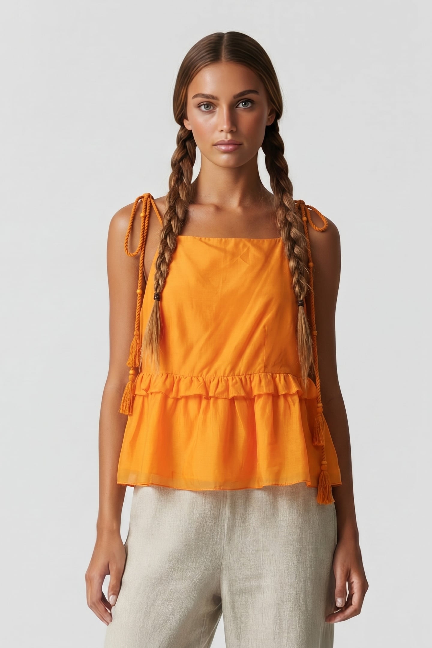 LILY TOP ORANGE 1