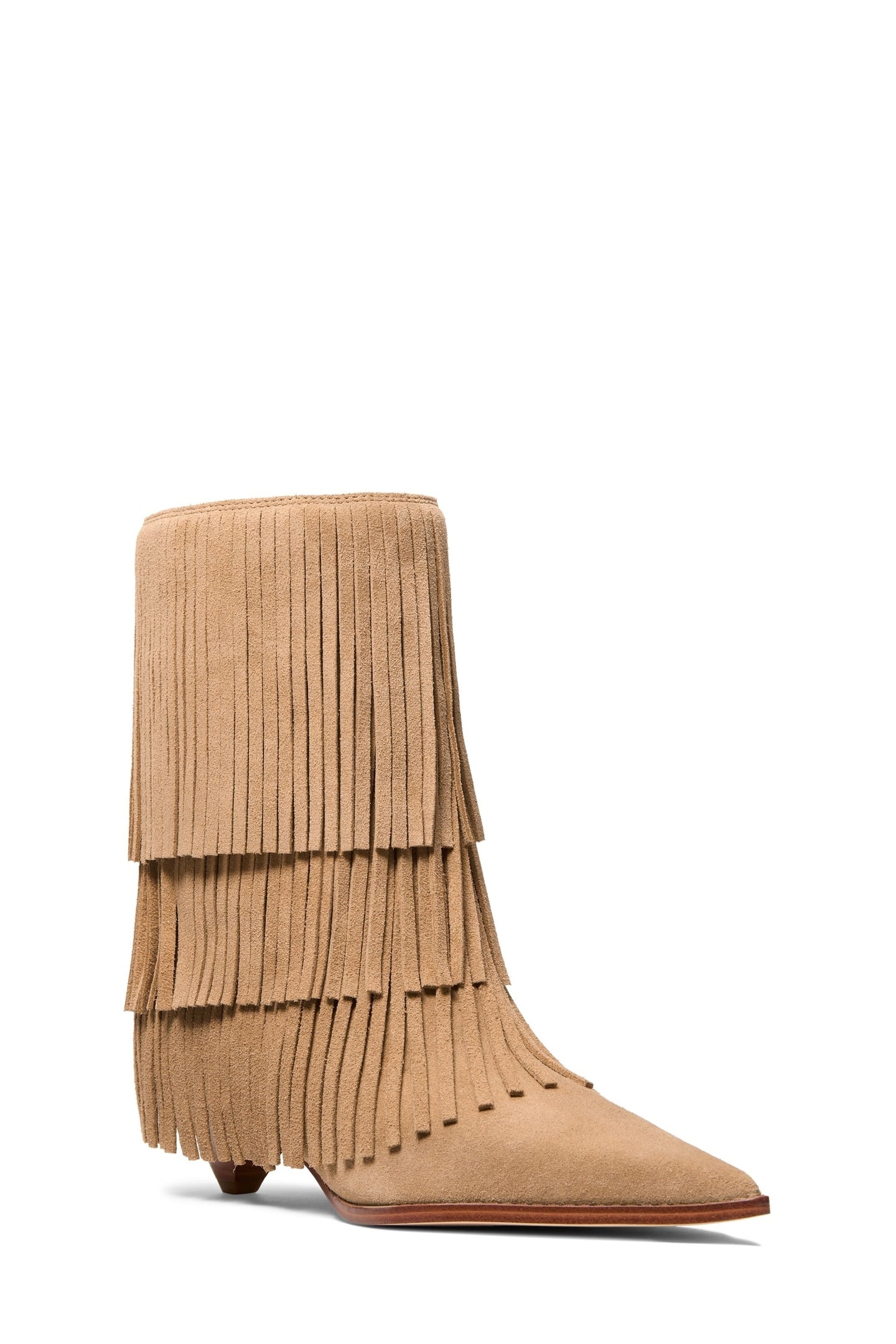 JAYLA HEELED BOOTIE HUSK 2