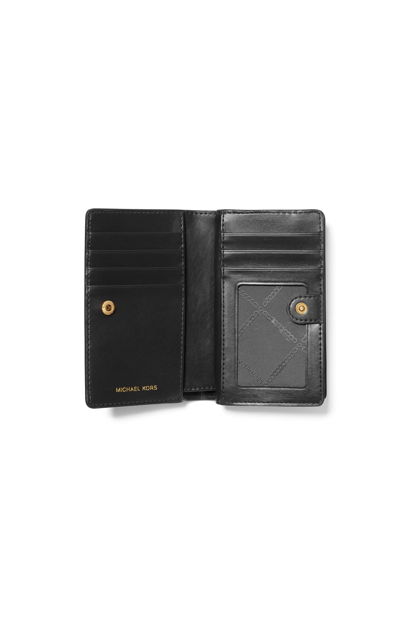 MEDIUM SNAP WALLET BLACK 3