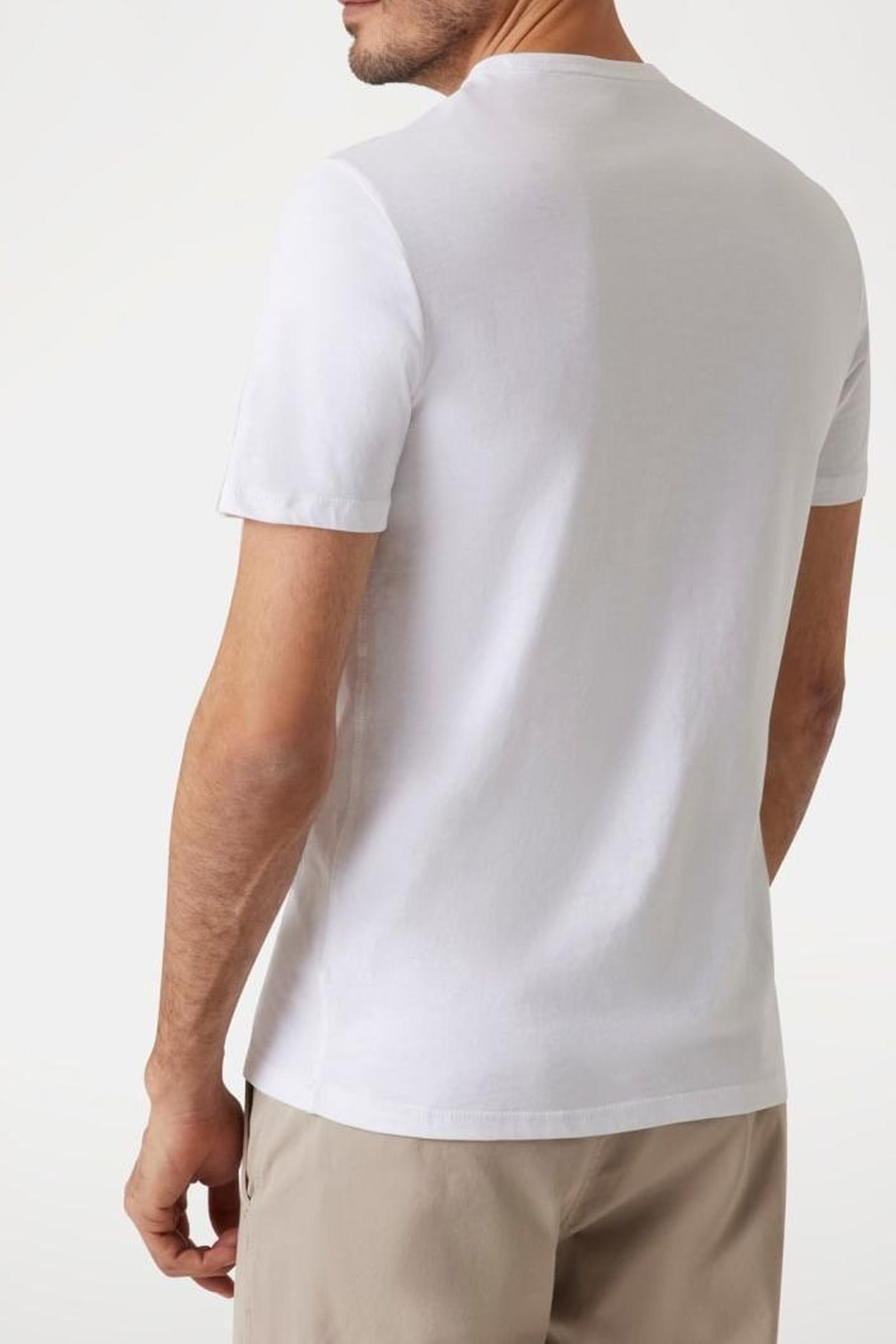 GUESS ECO SS CN SAIL BOAT GUES PURE WHITE 3