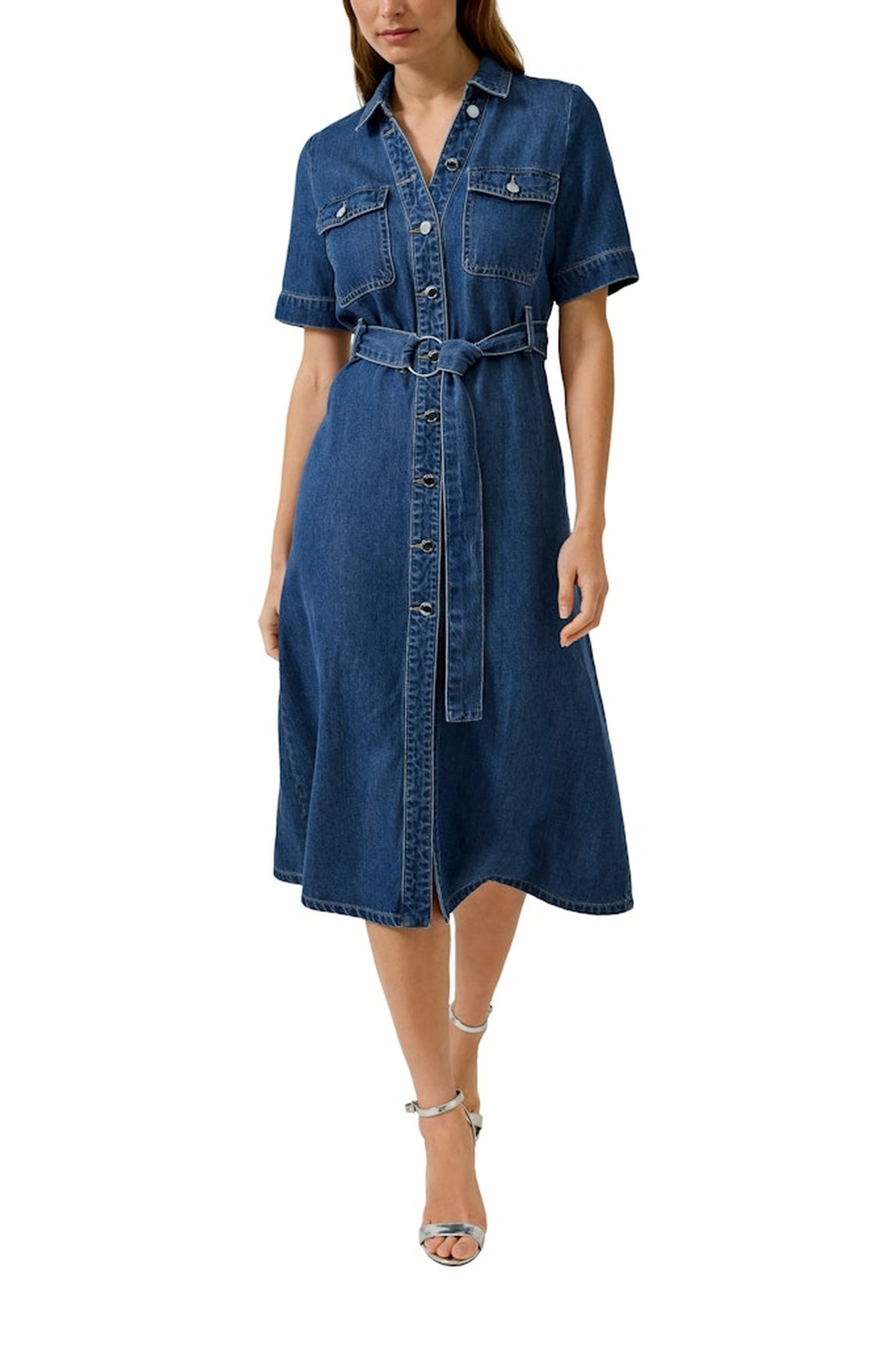 DRESSES BLUE DENIM 7