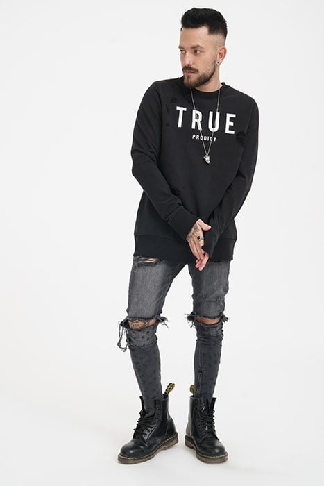 SWEATSHIRT LEANO BLACK 4