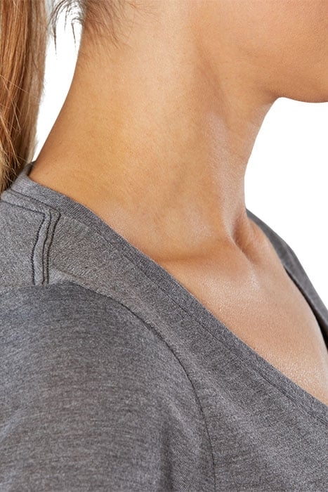 SPORT TRAIN TOP DARK GREY HEATHER 6