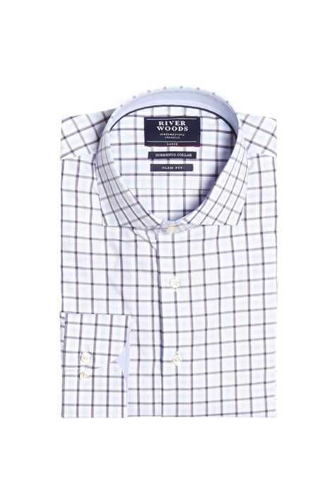 SLIM FIT SORRENTO SHIRT WHITE CLR 1