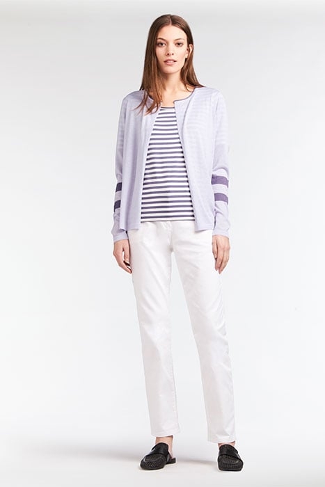 CARDIGAN LONG SLEEVES PASTEL LILAC 21001471 3