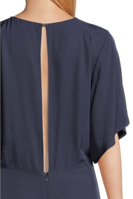 KIMONO SLEEVE DRESS MOODY BLUE 4