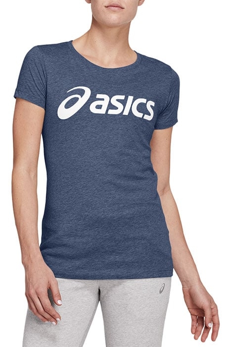 SPORT LOGO TEE GRAND SHARK HEATHER/BRILLIANT WHITE 1