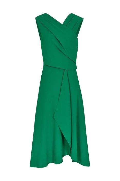 MARLING-WRAP FRONT MIDI D GREEN BOTTLE GREEN 1