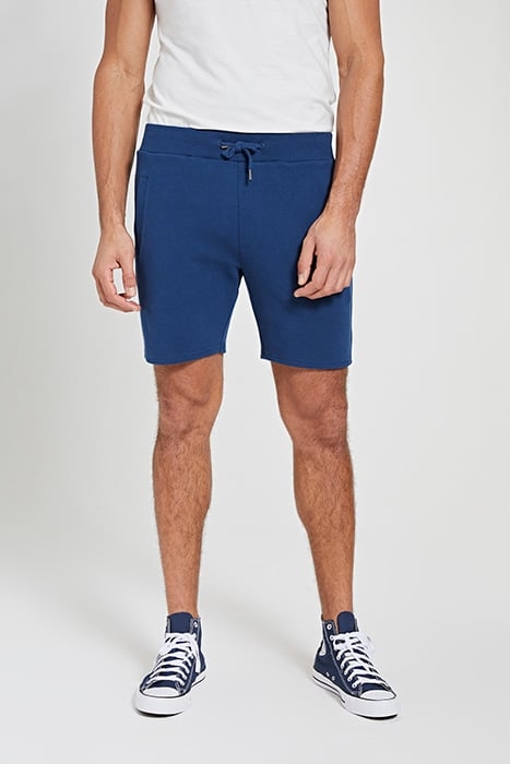 MEN PIQUE SWEAT SHORT MAVIS JEANS BLUE 2