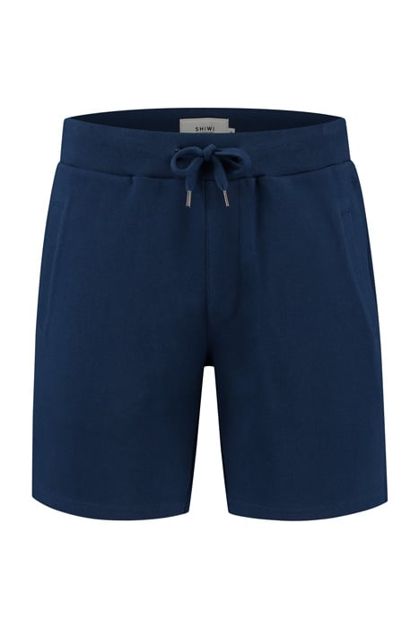 MEN PIQUE SWEAT SHORT MAVIS JEANS BLUE 1