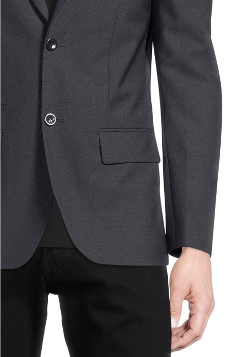 M. RICK COOL WOOL JACKET DK. NAVY 4