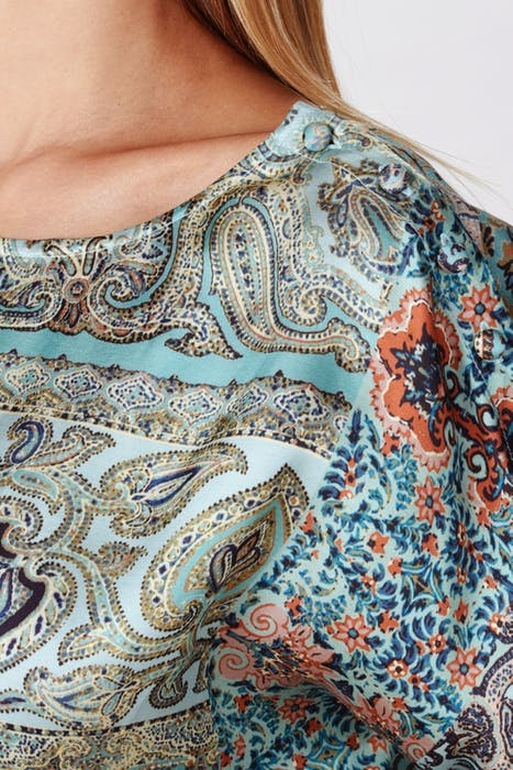 BOAT NECK POPOVER SHIRT MIX W90165 4