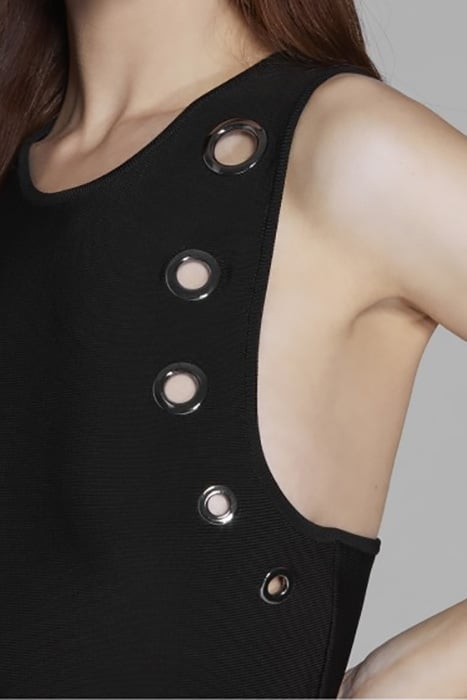 FELICITY BANDAGE DRESS WUXI JET BLACK A996 7