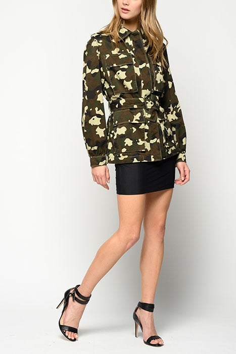 SHREK FIELD JACKET DRILL ST. C MULTICOLOUR: GREEN/BROWN 4