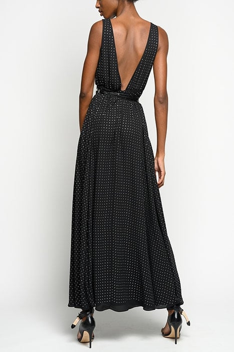 FREEZER ABITO GEORGETTE FULL S BLACK/CRYSTAL 2