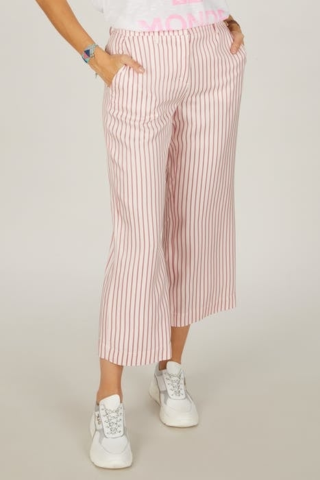 WIDE PANT BIG BACK PKT PINK 5