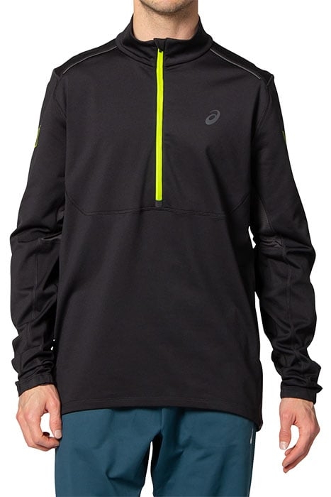 LITE-SHOW WINTER 1/2 ZIP TOP PERFORMANCE BLACK/GRAPHITE GREY 1