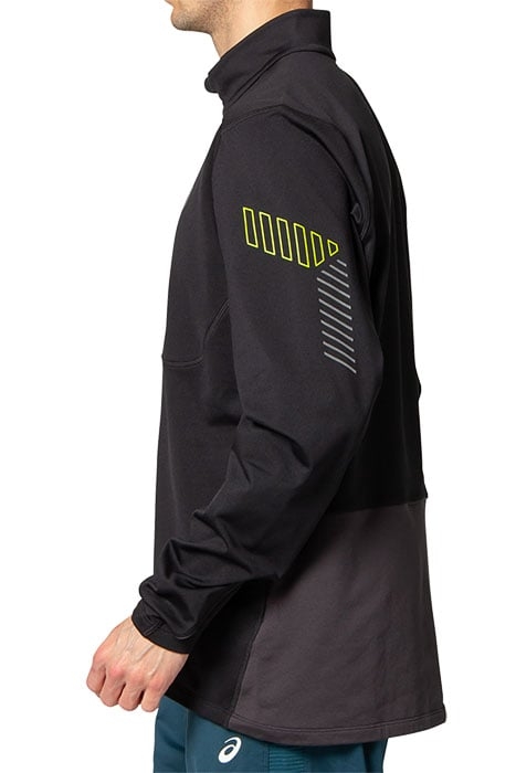 LITE-SHOW WINTER 1/2 ZIP TOP PERFORMANCE BLACK/GRAPHITE GREY 5