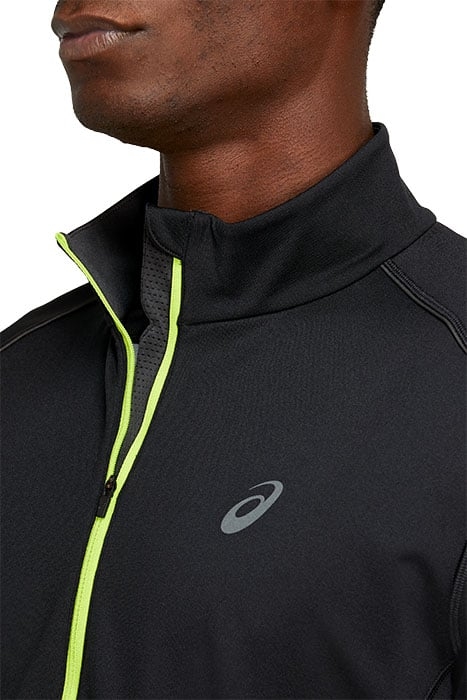 LITE-SHOW WINTER 1/2 ZIP TOP PERFORMANCE BLACK/GRAPHITE GREY 8