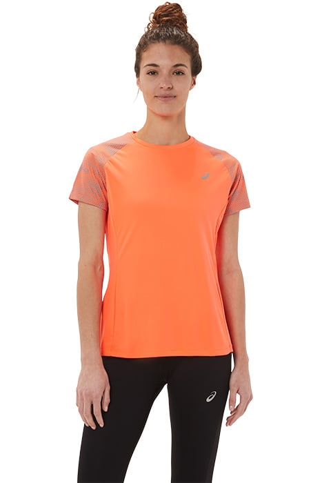 SPORT RFLC SS TOPS FLASH CORAL/SILVER REFELECTIVE 1