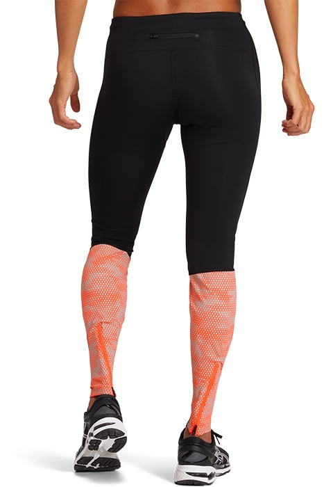 SPORT RFLC TIGHT PERFORMANCE BLACK/FLASH CORAL 2