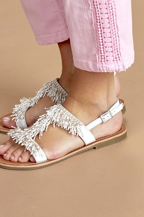 STRAIGHT COTTON PANTS PINK 6