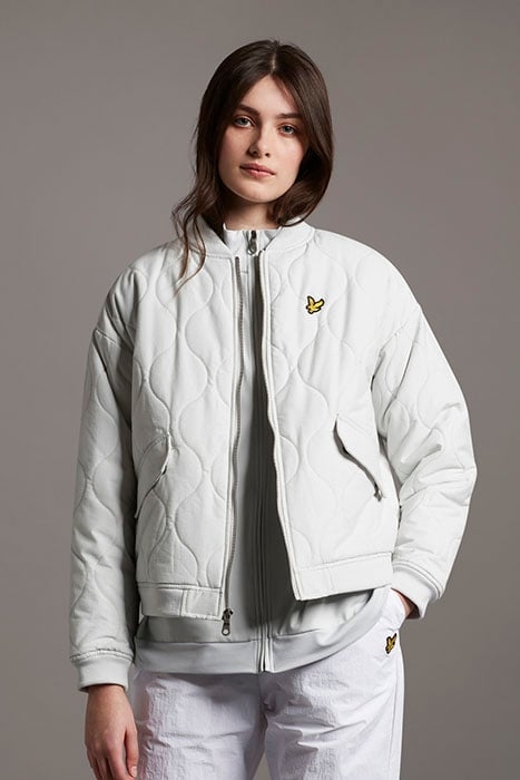 QUILTED BOMBER CLOUD 1