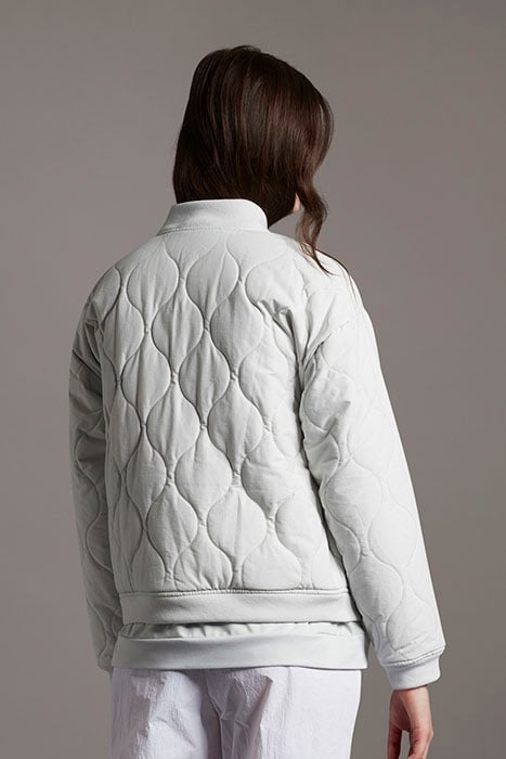QUILTED BOMBER CLOUD 2