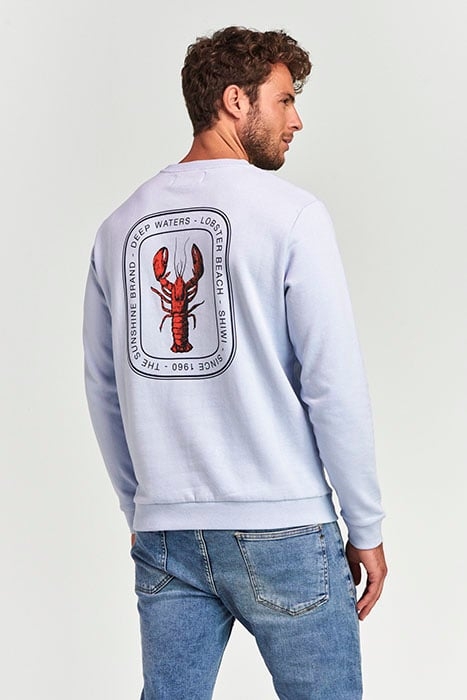 MEN SWEATER LOBSTER SOFT BLUE 3