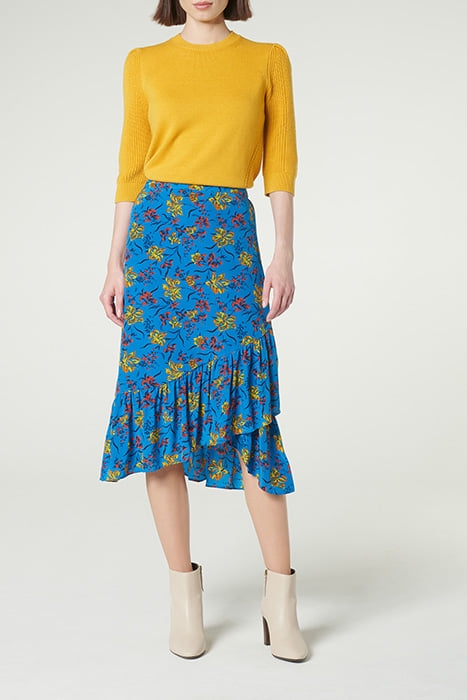 FLORENTIN MIDI SKIRT ULTRABLUE 2