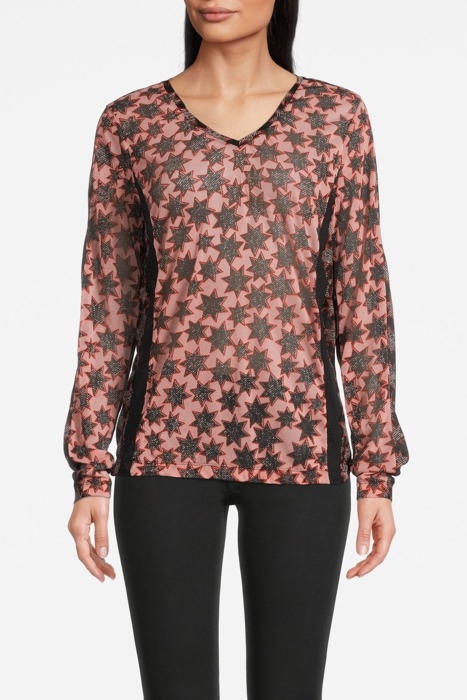 T-SHIRT LONG SLEEVES SEPIA ROSE 1