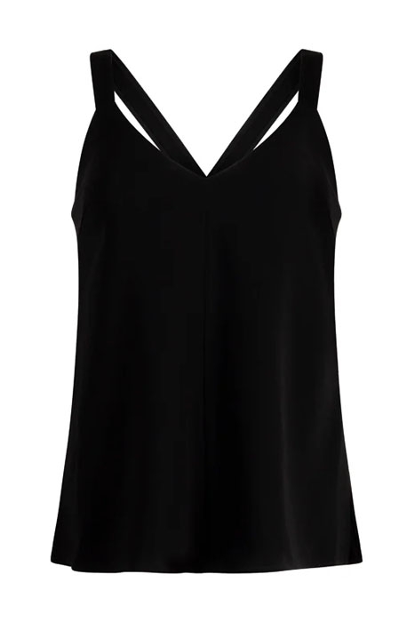 AMI SLIP TOP BLACK 1