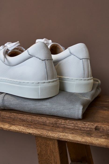 CLASSIC SNEAKER NAPPA LEATHER WHITE 4