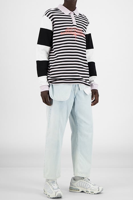 PINK BLACK STRIPED HAPOLO LONGSLEEVE 3