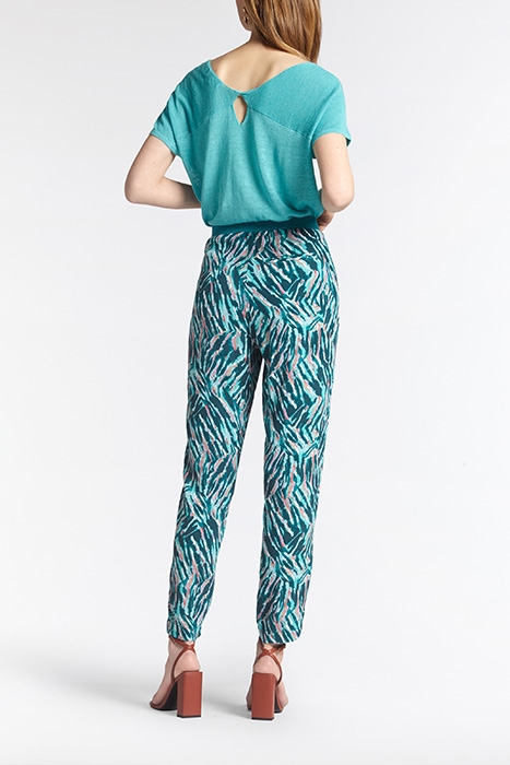 PULLOVER SHORT SLEEVES BLUE TURQUOISE 3