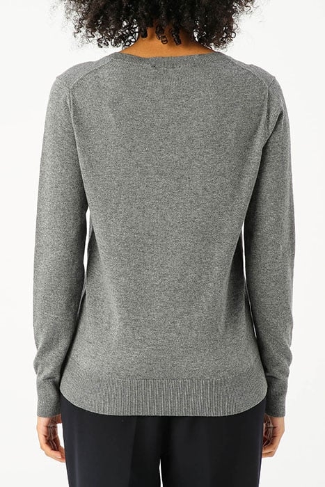 BASIC V-NECK SWEAT LS 2