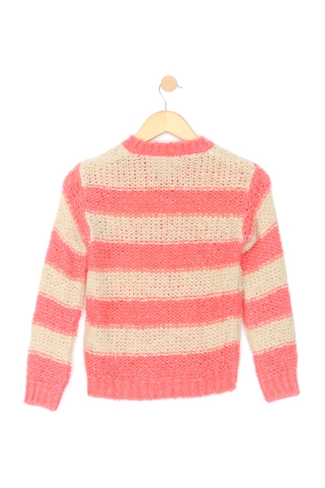 CREW NECK CARDI LS PINK 2