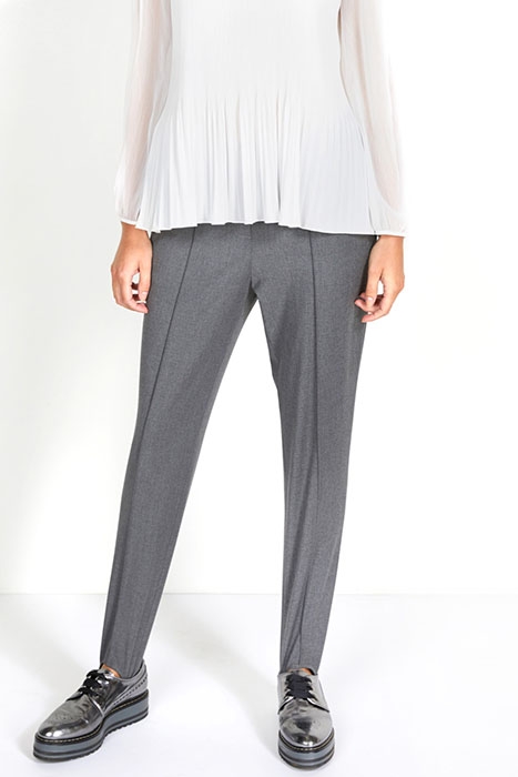 FITTED PANT ELASTIC FOOT END GREY 2