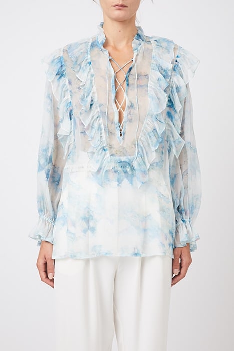 CRUIS BLOUSE IN BLUE 4