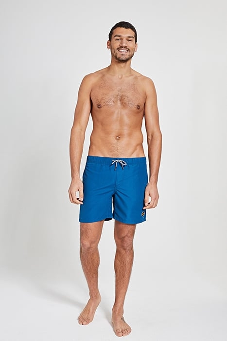 MEN SWIMSHORT SOLID RECYCLED MIKE POLY POSEIDON BLUE 2