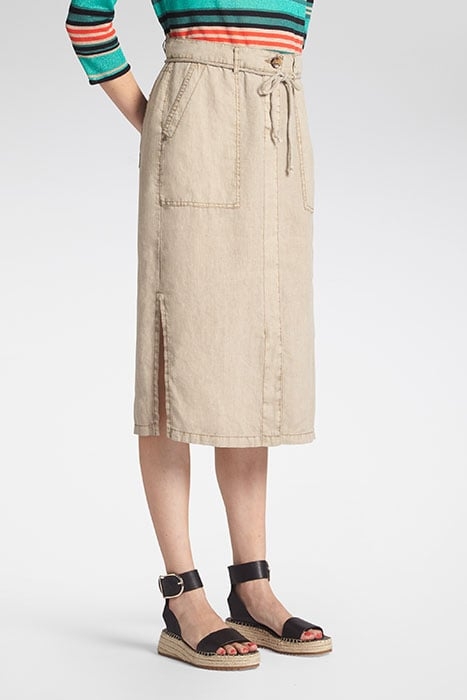 SKIRT WOVEN CASUAL HUMUS 1