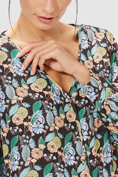 BLOUSE PRINTED BLACK 4