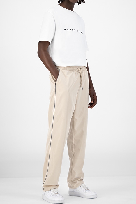 BEIGE ETRACK PANTS 3
