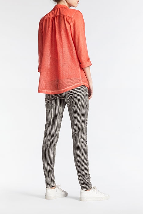 BLOUSE JERSEY LONG SLEEVES HOT CORAL 4