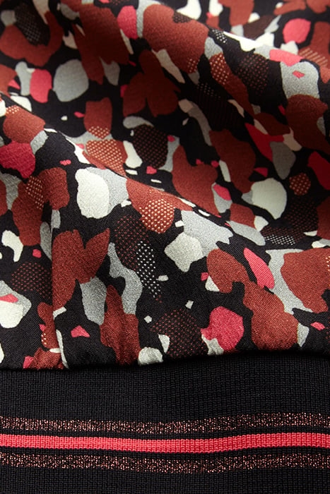 BLOUSE OTHER ON INDIAN SUMMER ON FULL CREPE COGNAC 4