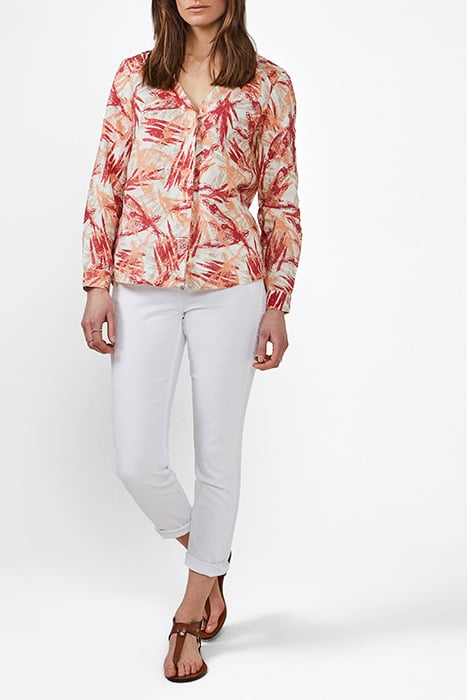 BLOUSE WOVEN LONG SLEEVES RUBY BLUSH 3