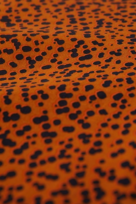 JURK MET PRINT V-HALS 23001894 HONEY GINGER 2