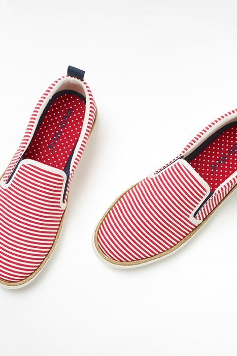 BILLIE STRIPE SKATER RED 3