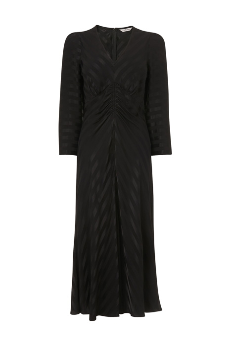 GABRIELLE MIDI DRESS BLACK 4