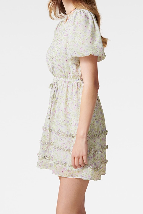 LEAH RUFFLE MINI DRESS DREAMCATCHER DITSY 3